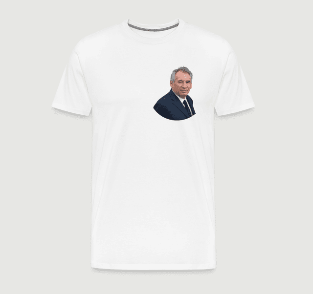 T-shirt François Bayrou premier ministre